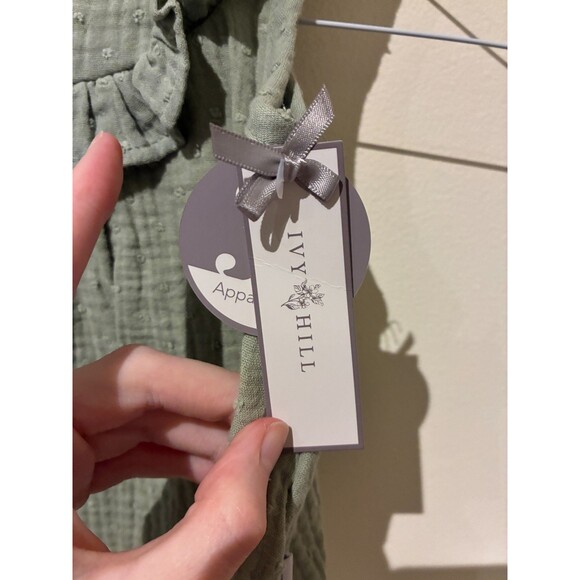 NWT Ivy Hill Green Outfit - Shirt & Shorts - 6-9M - Picture 3 of 4